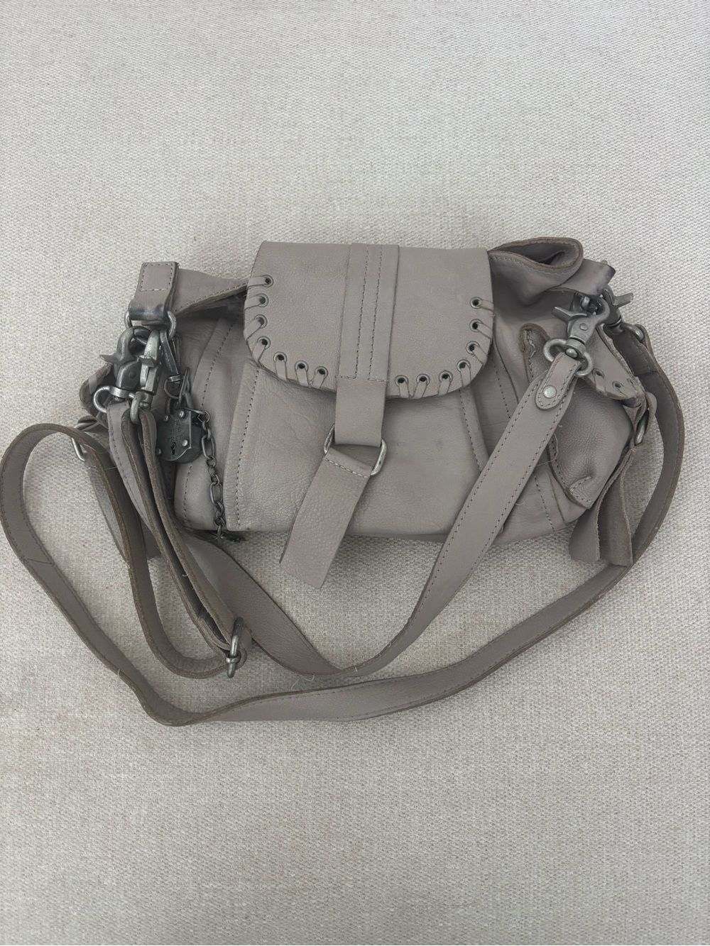 We The Free Baby Leigh Suede Crossbody bag